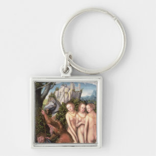 The God Mercury Waking Paris Keychain