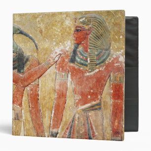 The god Thoth with Seti I in the Tomb of Seti Binder