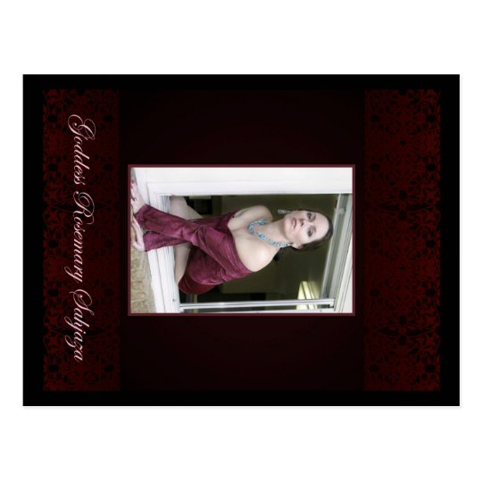 The Godddess Rosemary on the window Postcard