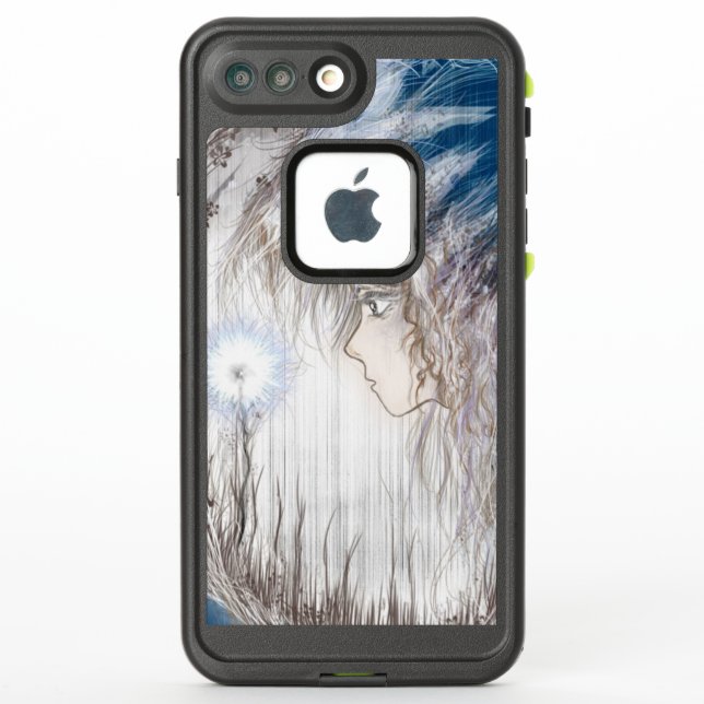 The Goddess and the Enchanted Flower Phone Case (Back)