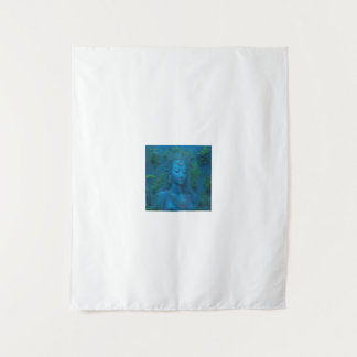 The goddess Ishtar in the lake of eternal life Tapestry