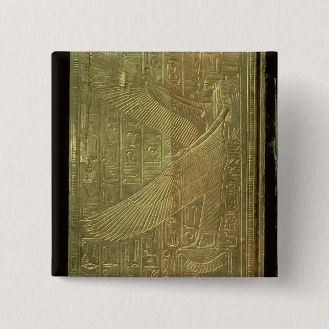 The goddess Isis 2 Inch Square Button (Front)