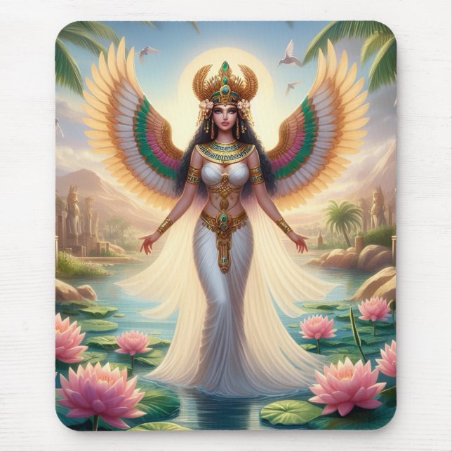 The Goddess Isis is All Things to All Men Mouse Pad (Front)