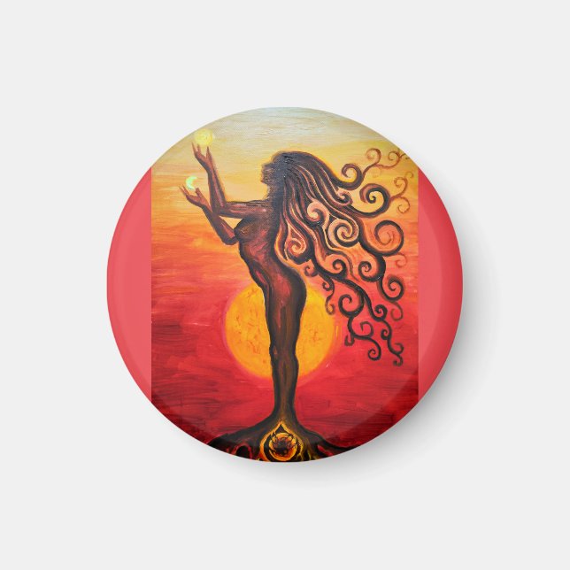 The goddess magnet (Front)