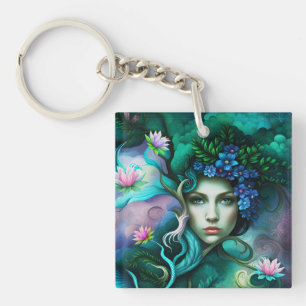 The Goddess of Forest Keychain