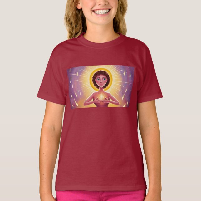 the goddess of light T-Shirt (Front)