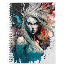 The Goddess of Love Spiral Notebook