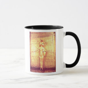 The goddess Selket on the canopic shrine Mug