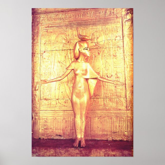 The goddess Selket on the canopic shrine Poster (Front)