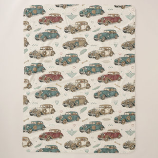 The Godfather Vintage Muscle Cars Sherpa Blanket