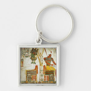 The Gods Osiris and Atum, from Tomb of Keychain