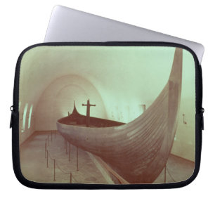 The Gokstad longship (wood) Laptop Sleeve