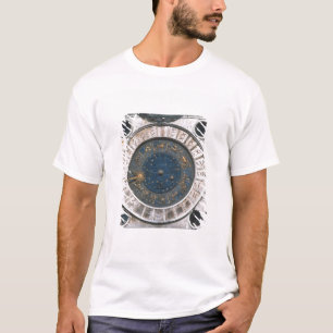 The gold and enamel clock face, design begun by Ma T-Shirt