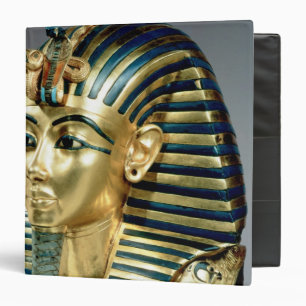 The gold funerary mask, from tomb of Tutankhamun Binder