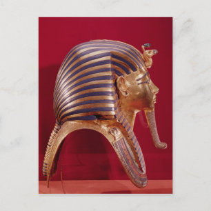 The gold mask, from the Treasure of Postcard