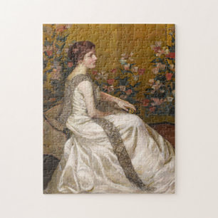 The Gold Screen Lilla Cabot Perry Jigsaw Puzzle