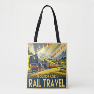 The Golden Age - Bordered Tote Bag