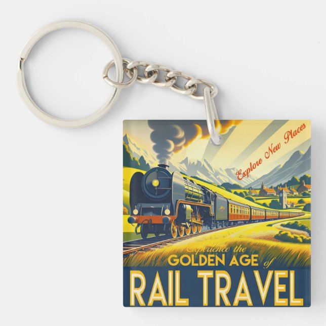 The Golden Age Keychain (Front)