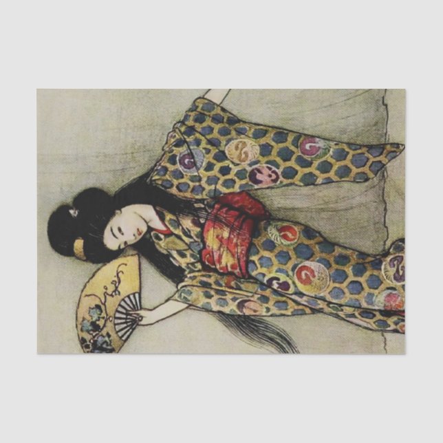 “The Golden Comb” by Warwick Goble Tissue Paper (Front)