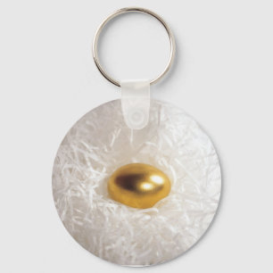 The Golden Egg Keychain