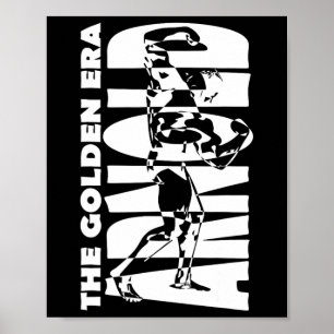 The Golden Era Arnold Bodybuilding  Poster