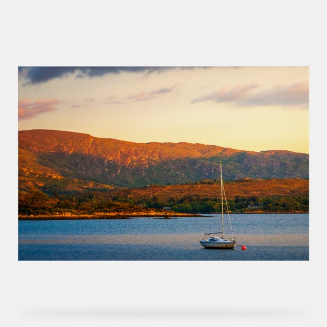 The Golden Evening over Kenmare Bay (Recto)