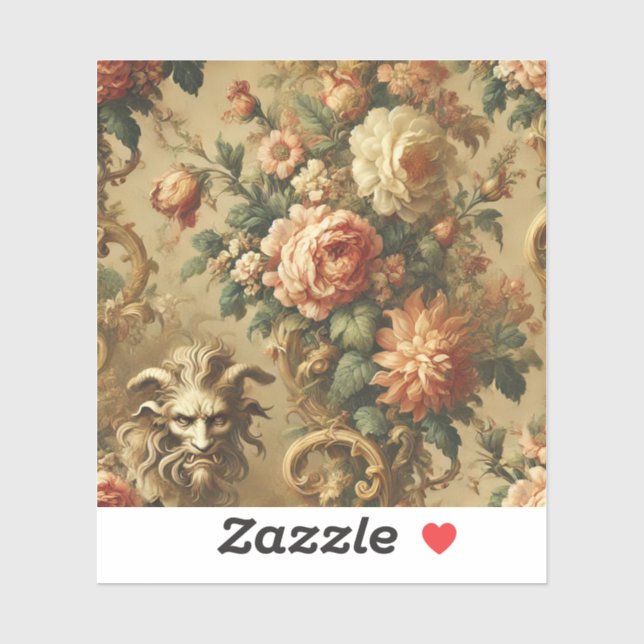 The Golden Fiend – Gothic Floral  (Sheet)