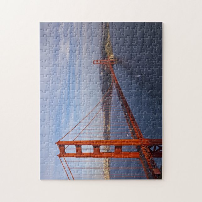 The Golden Gate Bridge from the Marin Jigsaw Puzzle (Vertical)