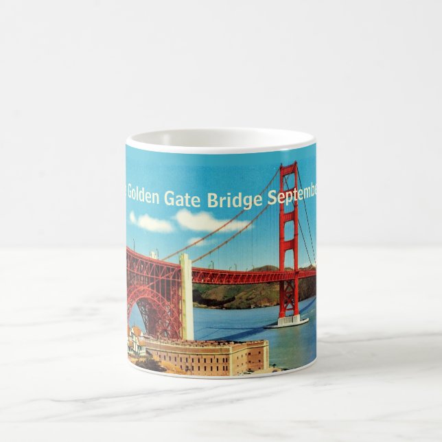The Golden Gate Bridge Mug (Center)