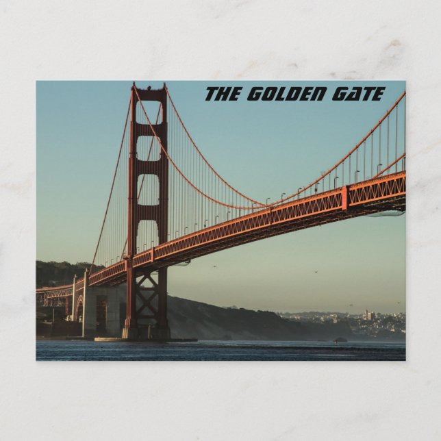 The Golden Gate Bridge Postcard (Front)
