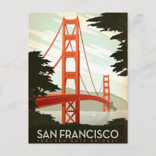 The Golden Gate Bridge Postcard