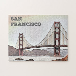 The Golden Gate Bridge - San Francisco California Jigsaw Puzzle