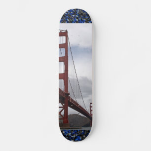 The Golden Gate Bridge San Francisco Skateboard