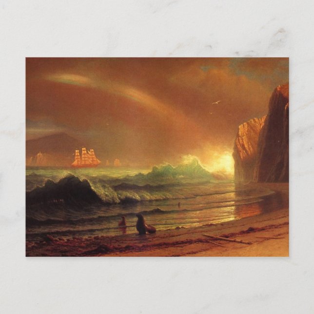 The Golden Gate by Albert Bierstadt Postcard (Front)