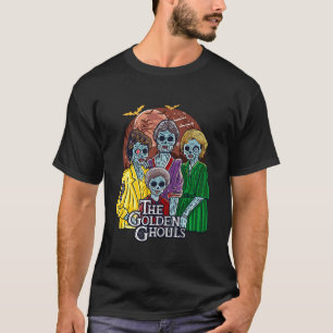 The Golden Ghouls Halloween T Shirt