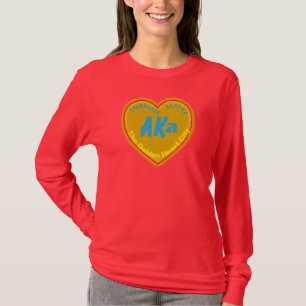 The Golden Heart City Fairbanks Alaska AK Design T-Shirt