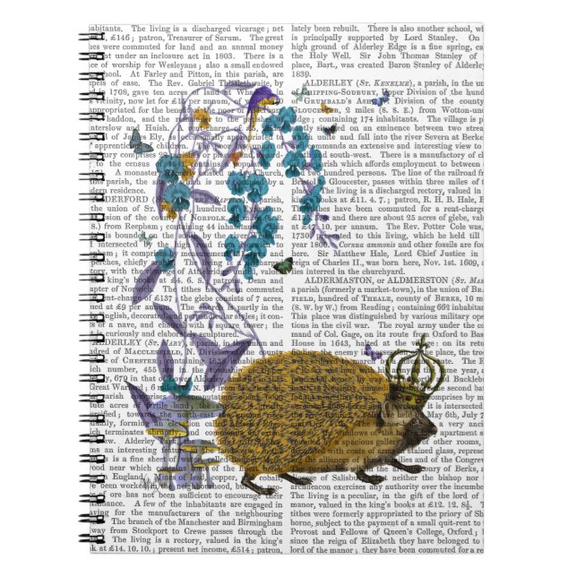 The Golden Hedgehog Notebook (Front)