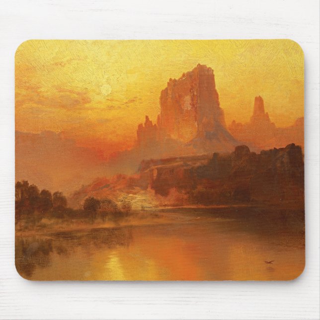 The Golden Hour, Moran, 1875 Mouse Pad (Front)