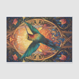 The Golden Hummingbird Tissue Paper