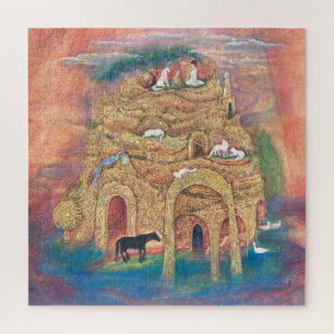 The Golden Labyrinth of Animal Paradise Jigsaw Puzzle