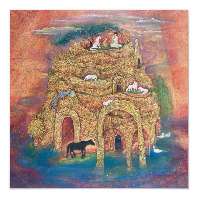 The Golden Labyrinth of Animal Paradise Poster (Front)