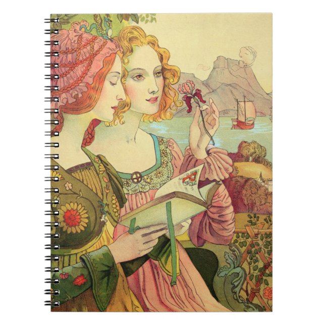 The Golden Legend, 1897, from 'L'Estampe Moderne', Notebook (Front)