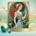 The Golden Nymph Art Nouveau Planner<br><div class="desc">The Golden Nymph Planner blends mythology,  beauty,  and the ornate luxury of Art Nouveau. Its rich detail and curving design bring an artistic warmth to any space — a celebration of classic beauty reborn for today’s world.</div>