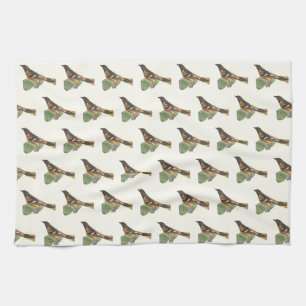 The Golden or Baltimore Oriole (Icterus galbula) Kitchen Towel