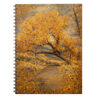 The Golden Path Klimt-inspired Notebook