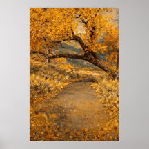 The Golden Path Klimt-inspired