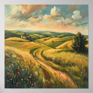 The Golden Path Through the Rolling Silence of Sum Poster