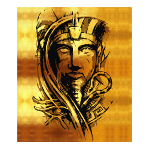 The Golden Pharaoh Photo Print