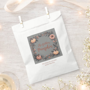The Golden Pumpkin Favour Bag
