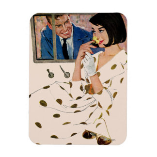 The Golden Rose Magnet